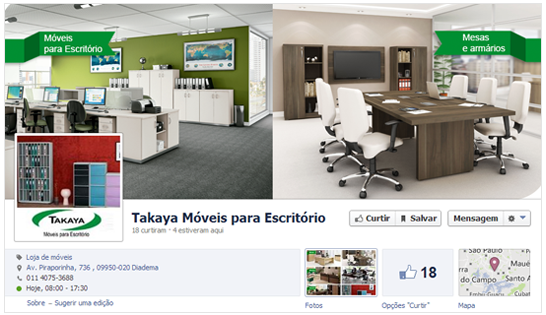 Moveis para escritrio no facebook