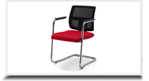 Cadeiras operacionais para escritrio - Aproximao Brizza