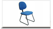 Cadeiras fixas para escritrio - Cadeira Fixas 8241 