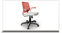 Cadeiras operacionais para escritrio - Cadeira Beezi giratria