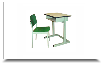 Cadeiras universitrias para escritrio - Conjunto Escolar Cadeira e Carteira