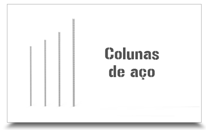 Acessorios em ao - Oramento Colunas em Ao