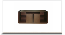 Armrios para escritrio - Armrio Linha Arya Credenza