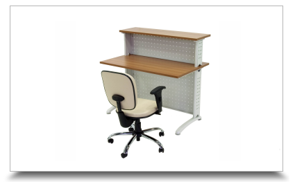 Balco Recepo  - Oramento Balco Linha Lobby Reto