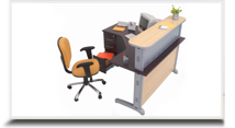 Balces para recepo para escritrio - Balco Nexus