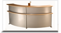 Balces para recepo para escritrio - Balco Quadra